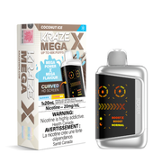 Kraze Mega X Disposable Vape - 48K Puffs - 20mL - Coconut Ice
