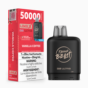 Vanilla Coffee Iced - Flavour Beast Level X G2 Ultra Replacement Vape Pod - 50K Puffs - 20mL