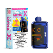 Kraze Mega X Disposable Vape - 48K Puffs - 20mL - Tangy Blue Razz Ice
