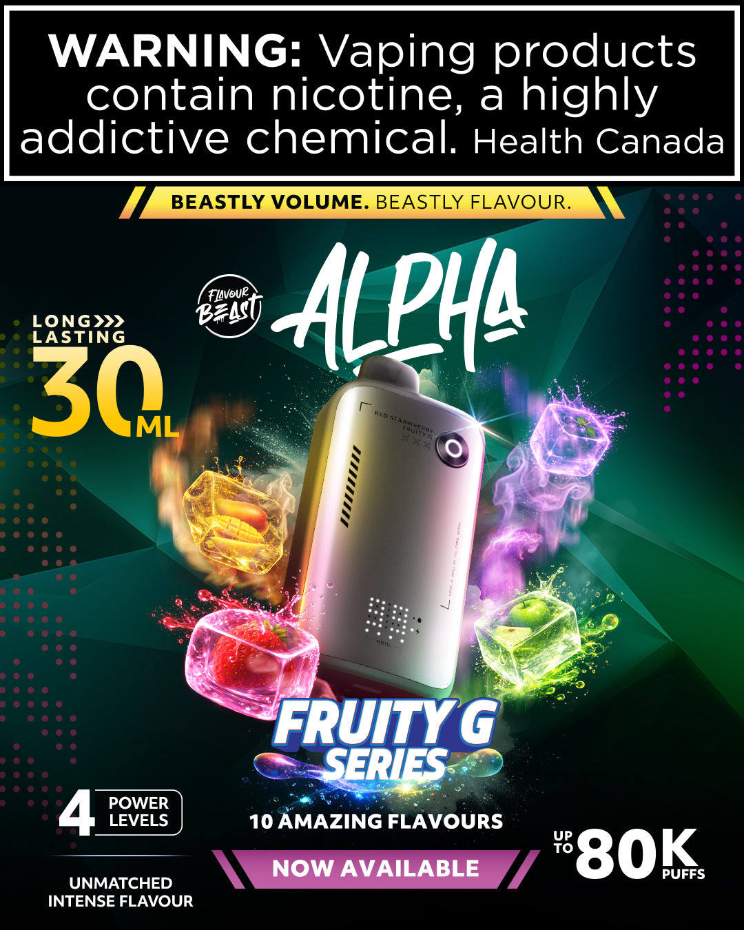Flavour Beast Alpha Disposable Vape