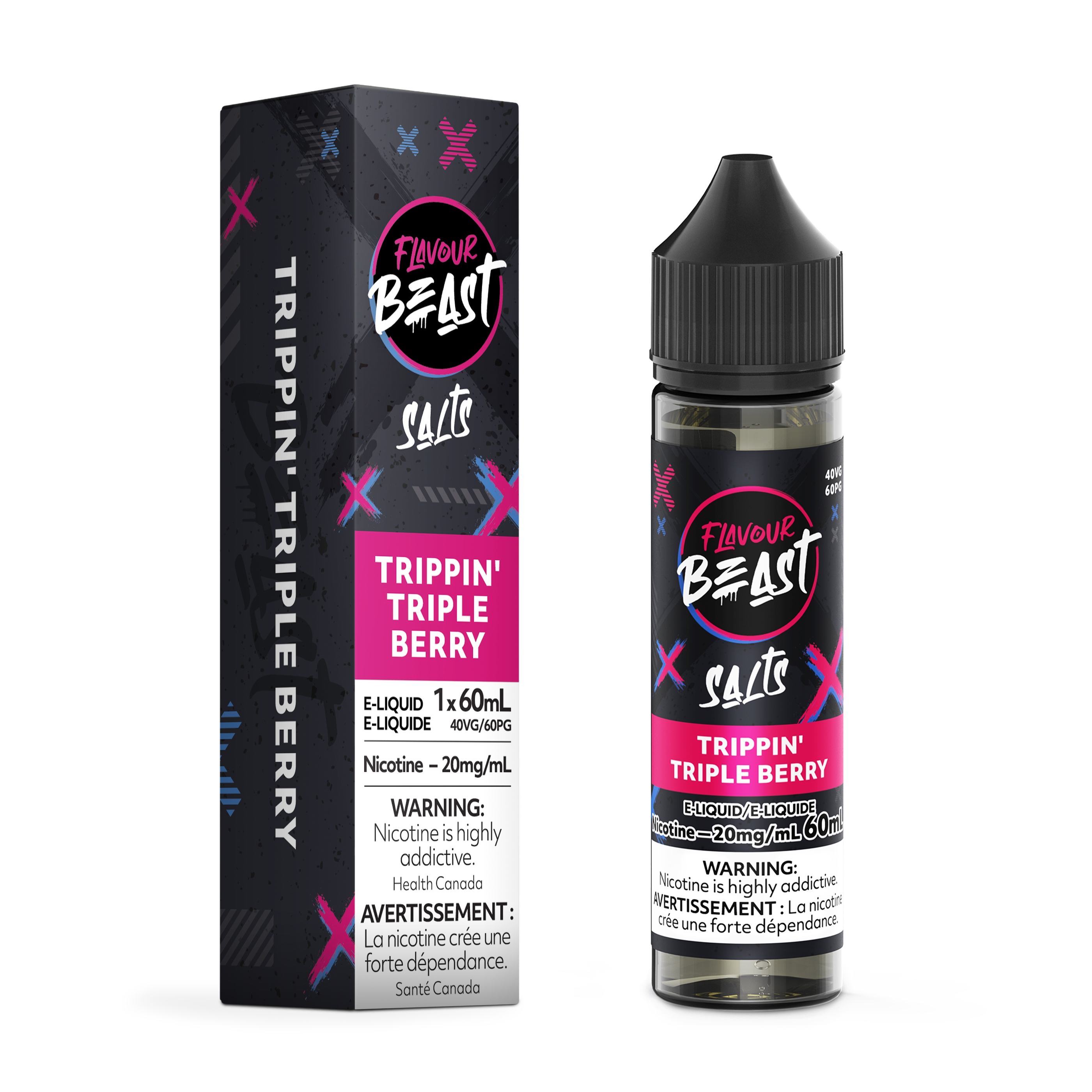 Flavour Beast Vape Juice Salt Nic 60mL