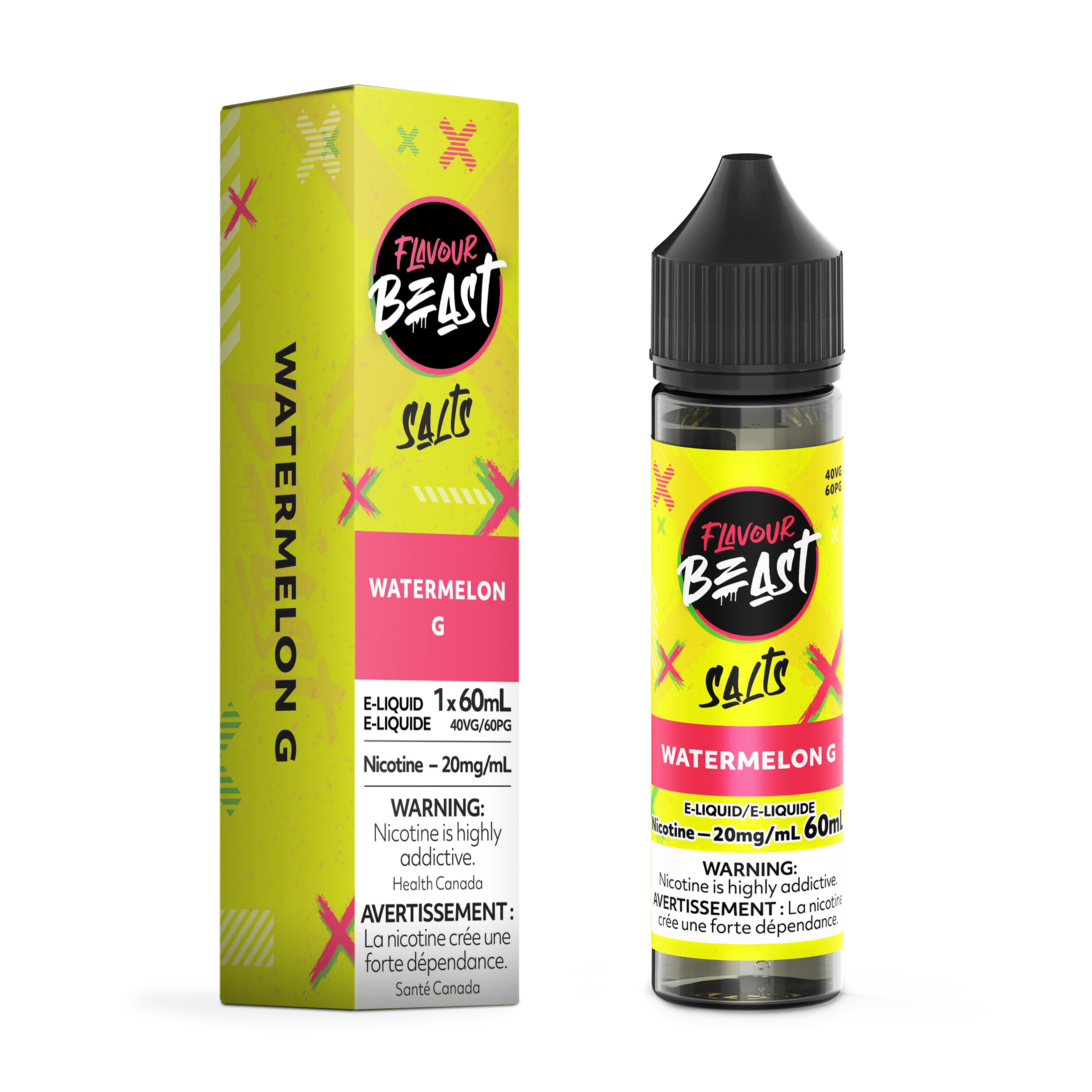 Flavour Beast Vape Juice Salt Nic 60mL