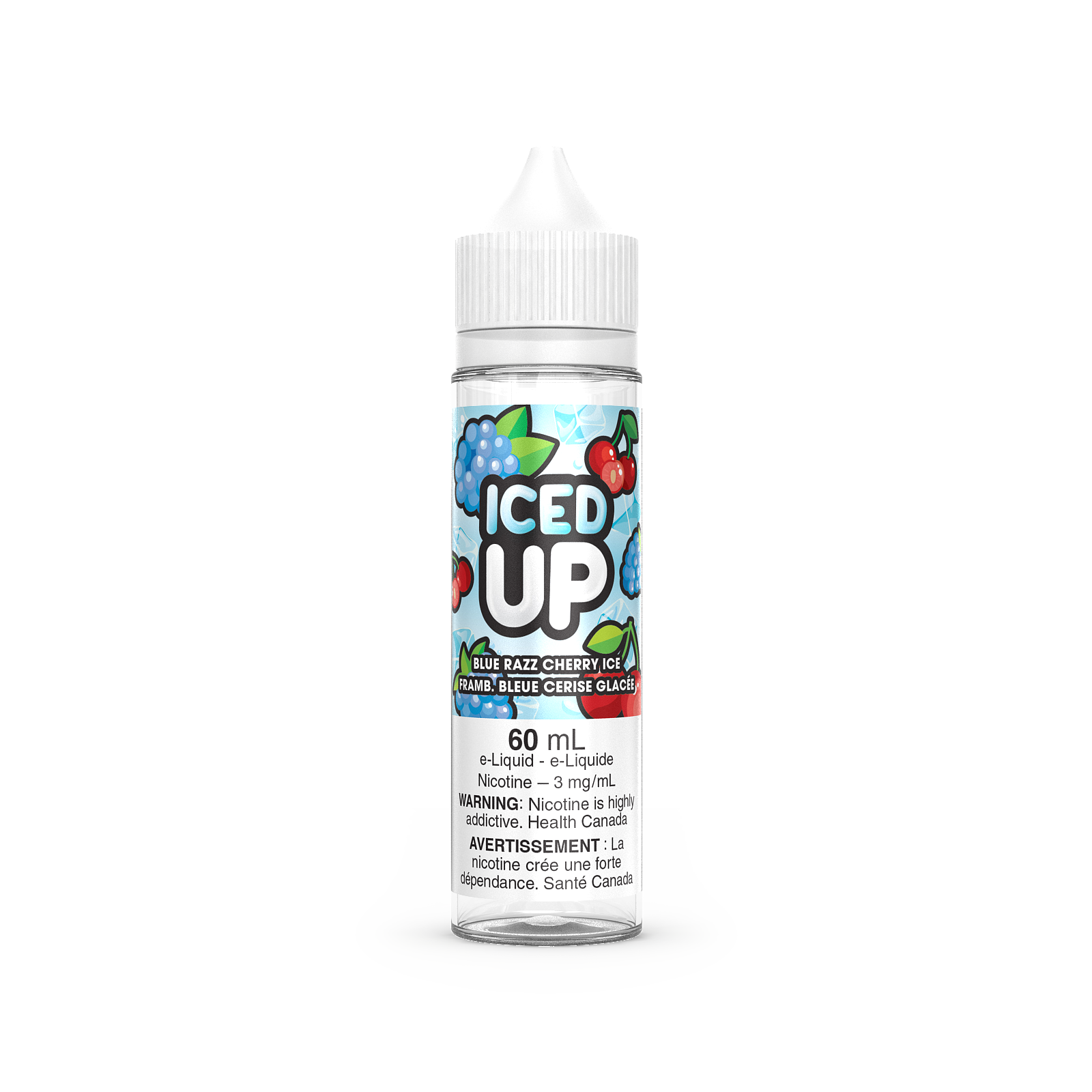 Iced Up Vape Juice Freebase 60mL