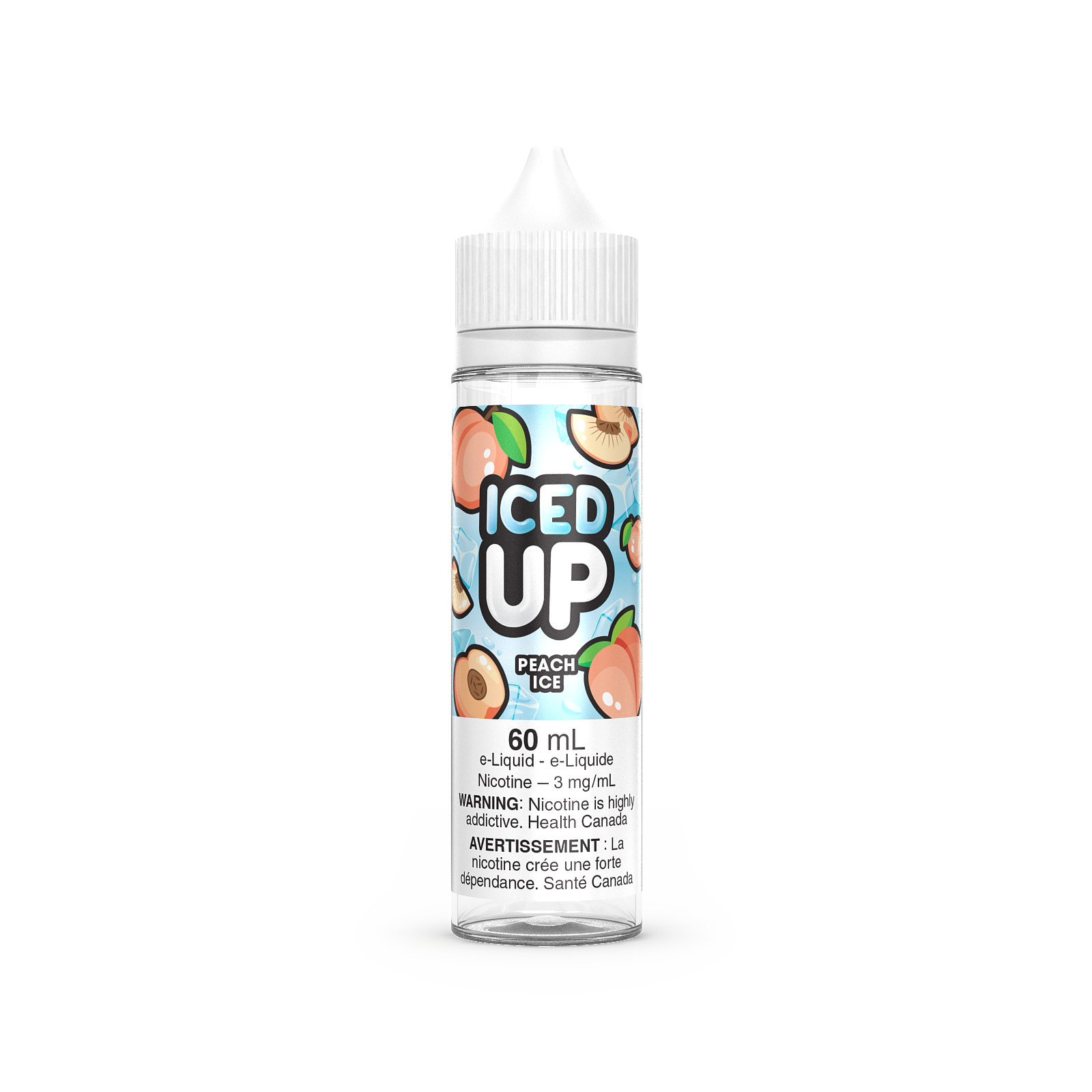 Iced Up Vape Juice Freebase 60mL
