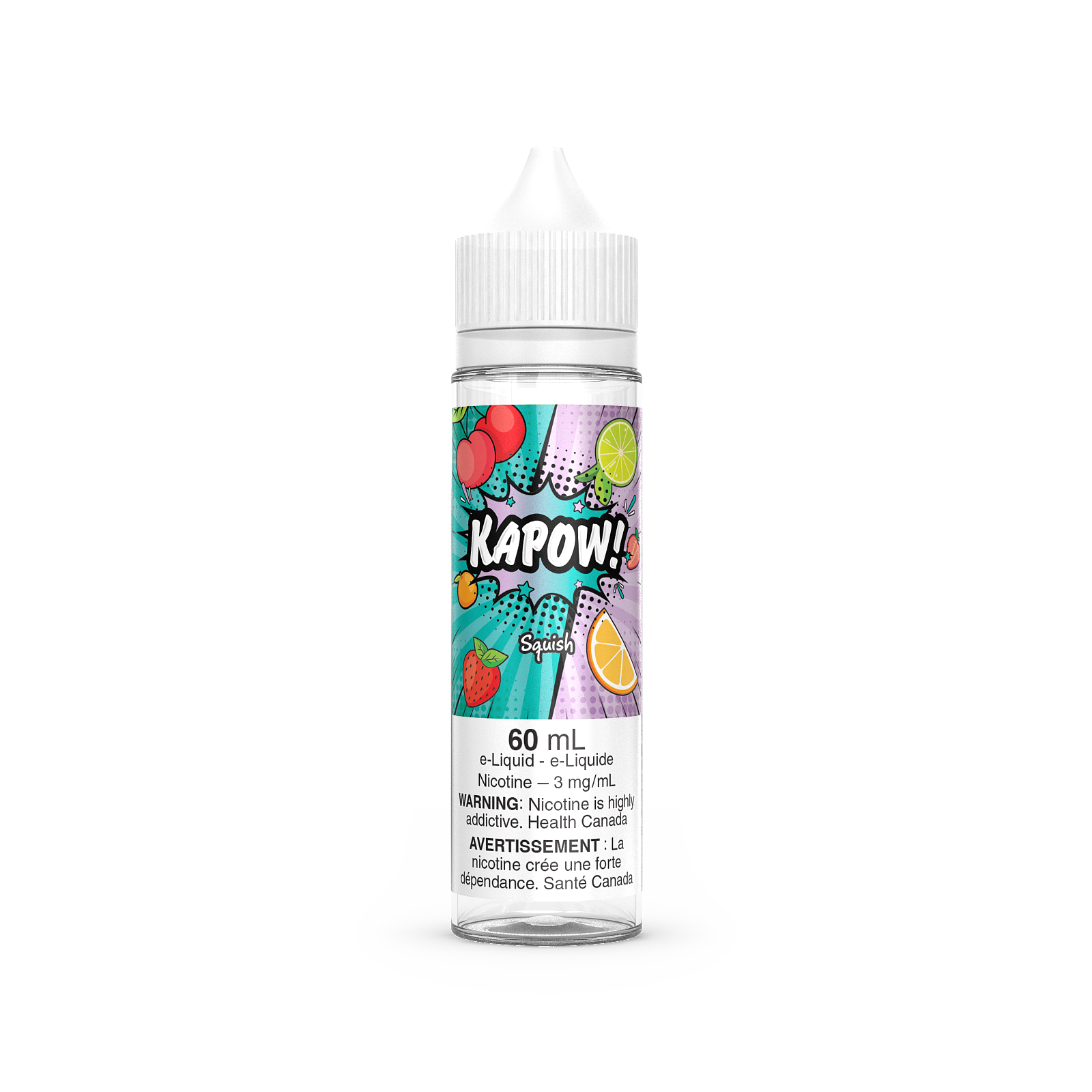 Kapow Vape Juice Freebase 60mL