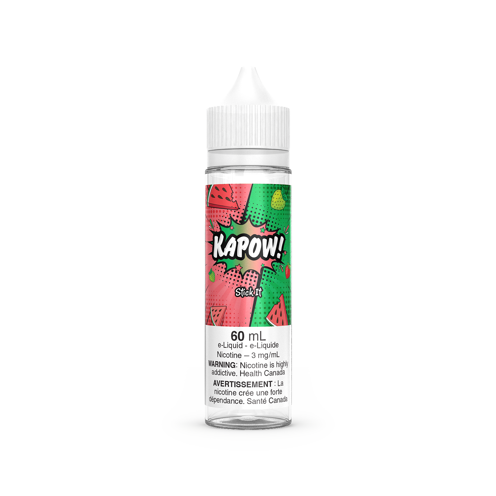 Kapow Vape Juice Freebase 60mL