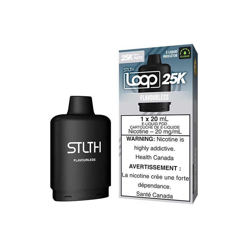 Flavourless - STLTH Loop2 25K Vape Pod - 25K Puffs - 20mL