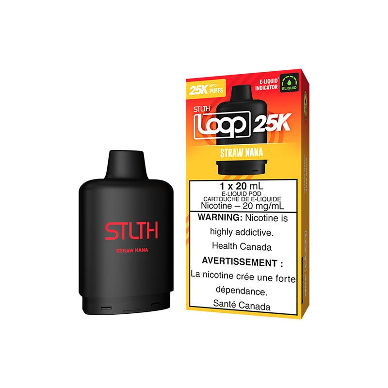 Straw Nana - STLTH Loop2 25K Vape Pod - 25K Puffs - 20mL