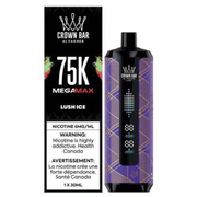 Al Fakher Crown Bar Mega Max 75k Disposable Vape - Lush Ice