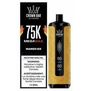 Al Fakher Crown Bar Mega Max 75k Disposable Vape - Mango Ice