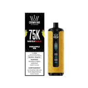 Al Fakher Crown Bar Mega Max 75k Disposable Vape - Pineapple Ice