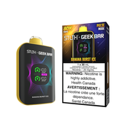 STLTH X Geek Bar Disposable Vape - 80K Puffs - 30mL - Banana Burst Ice