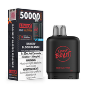 Bangin' Blood Orange - Flavour Beast Level X G2 Ultra Replacement Vape Pod - 50K Puffs - 20mL