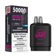 Dreamy Dragonfruit Lychee Iced - Flavour Beast Level X G2 Ultra Replacement Vape Pod - 50K Puffs - 20mL