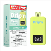 Drip'n by Envi 26mL Disposable Vape - 70K Puffs - 26mL - Mint Blast Ice