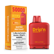 Dripn Level X G2 Ultra Replacement Vape Pod - 50K Puffs - 20mL - Electric Fruit Blast