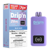 Drip'n by Envi 26mL Disposable Vape - 70K Puffs - 26mL - Blue Razz