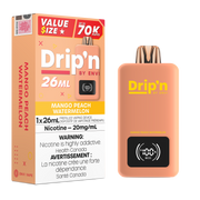 Drip'n by Envi 26mL Disposable Vape - 70K Puffs - 26mL - Mango Peach Watermelon