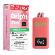 Drip'n by Envi 26mL Disposable Vape - 70K Puffs - 26mL - Watermelona Cg