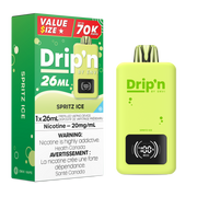 Drip'n by Envi 26mL Disposable Vape - 70K Puffs - 26mL - Spritz Ice
