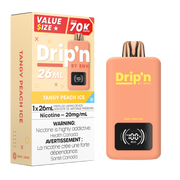 Drip'n by Envi 26mL Disposable Vape - 70K Puffs - 26mL - Tangy Peach Ice