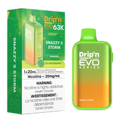Drip'n by Envi EVO 63K Disposable Vape - 63K Puffs - 20mL - Snazzy S Storm