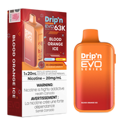 Drip'n by Envi EVO 63K Disposable Vape - 63K Puffs - 20mL - Blood Orange Ice