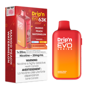Drip'n by Envi EVO 63K Disposable Vape - 63K Puffs - 20mL - Mango Peach Watermelon