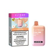 Elf Bar Prime 1800 Disposable Vape - 1800 Puffs - 2mL - Peach Ice