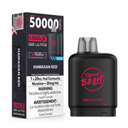 Hawaiian Red Iced - Flavour Beast Level X G2 Ultra Replacement Vape Pod - 50K Puffs - 20mL