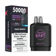 Tangy Berries Iced - Flavour Beast Level X G2 Ultra Replacement Vape Pod - 50K Puffs - 20mL
