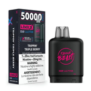 Trippin' Triple Berry - Flavour Beast Level X G2 Ultra Replacement Vape Pod - 50K Puffs - 20mL