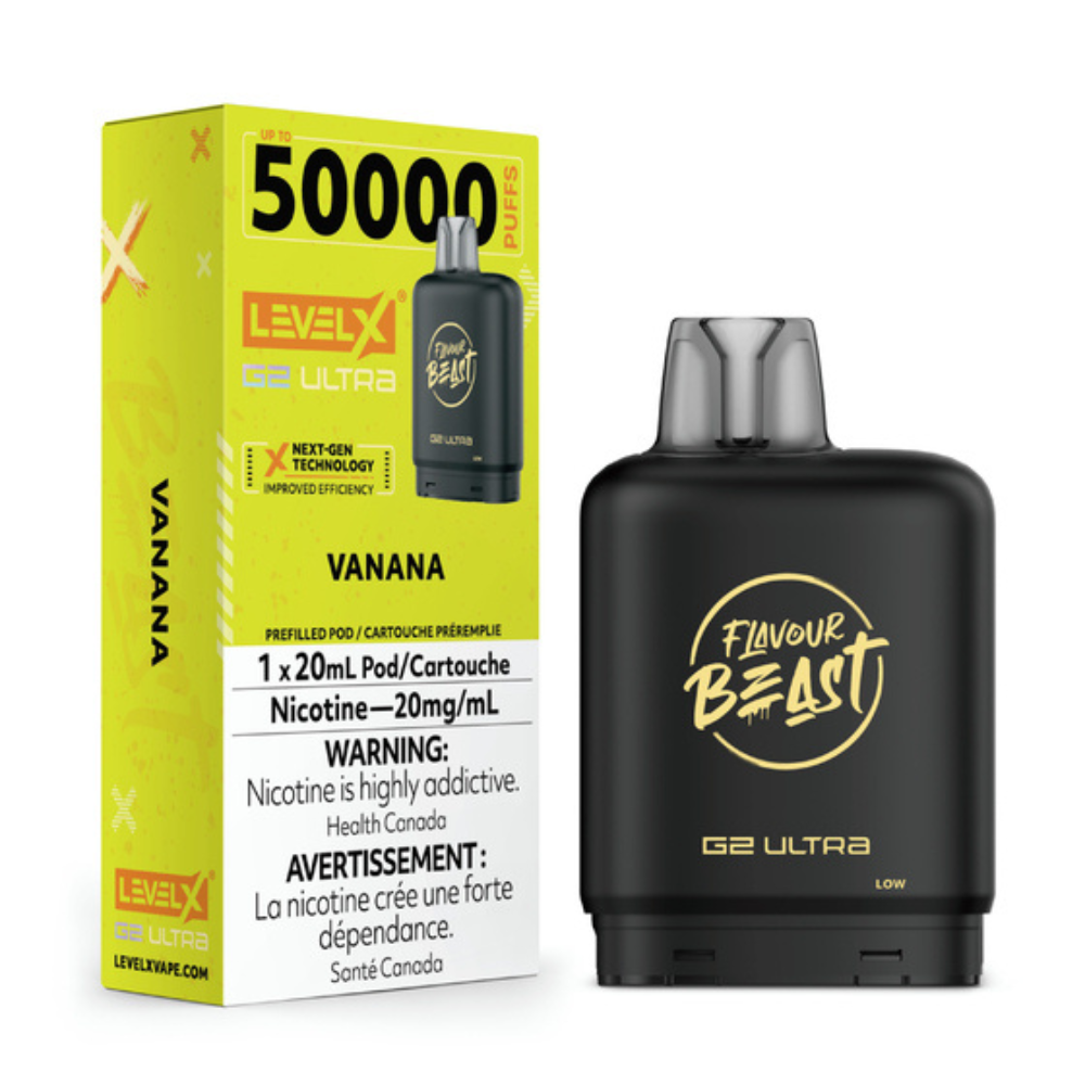 Vanana - Flavour Beast Level X G2 Ultra Replacement Vape Pod - 50K Puffs - 20mL