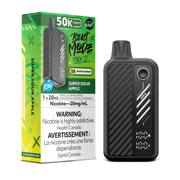 Flavour Beast Beast Mode Max 2 Disposable Vape - 50K Puffs - 20mL - Super Sour Apple