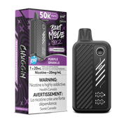Flavour Beast Beast Mode Max 2 Disposable Vape - 50K Puffs - 20mL - Purple Sparkle Iced