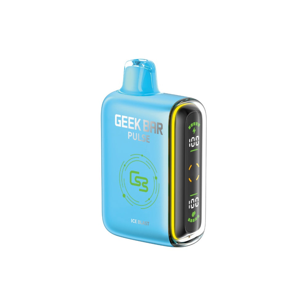 Geek Bar Pulse Disposable Vape - 9K Puffs - 16mL - Ice Blast