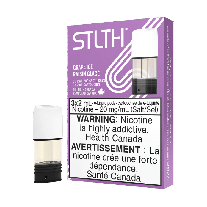 Grape Ice - STLTH Pre-Filled Pods - 3x2mL