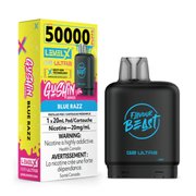 Gushin Blue Razz - Flavour Beast Level X G2 Ultra Replacement Vape Pod - 50K Puffs - 20mL