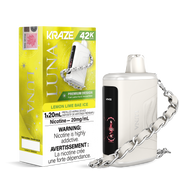 Kraze Luna Disposable Vape - 42K Puffs - 20mL - Lemon Lime Bae Ice