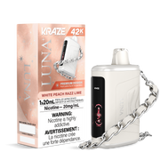 Kraze Luna Disposable Vape - 42K Puffs - 20mL - White Peach Razz Lime