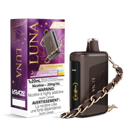 Kraze Luna Disposable Vape - 42K Puffs - 20mL - Twilight Champagne Frost