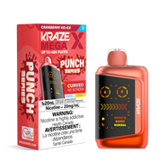 Kraze Mega X Disposable Vape - 48K Puffs - 20mL - Cranberry Ko Ice
