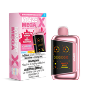 Kraze Mega X Disposable Vape - 48K Puffs - 20mL - Strawberry Smash Ice
