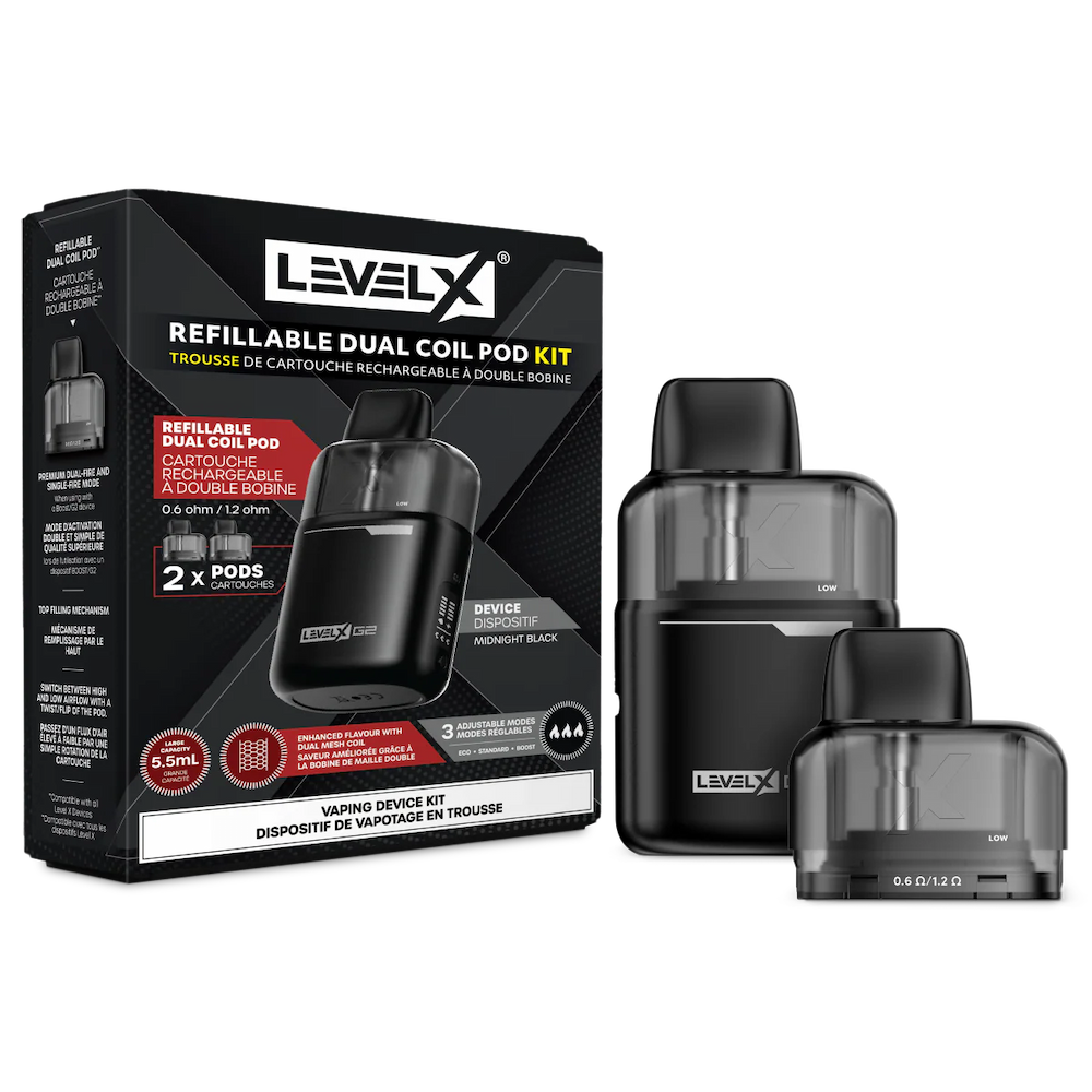 Level X Boost G2 Device + 2 Refillable Pods