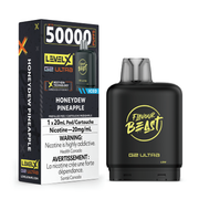 Honeydew Pineapple Iced - Flavour Beast Level X G2 Ultra Replacement Vape Pod - 50K Puffs - 20mL
