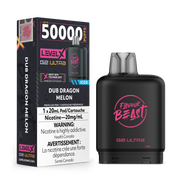 Dub Dragon Melon - Flavour Beast Level X G2 Ultra Replacement Vape Pod - 50K Puffs - 20mL