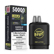 Pumped Up Pineapple - Flavour Beast Level X G2 Ultra Replacement Vape Pod - 50K Puffs - 20mL