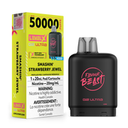 Smashin' Strawberry Jewel - Flavour Beast Level X G2 Ultra Replacement Vape Pod - 50K Puffs - 20mL