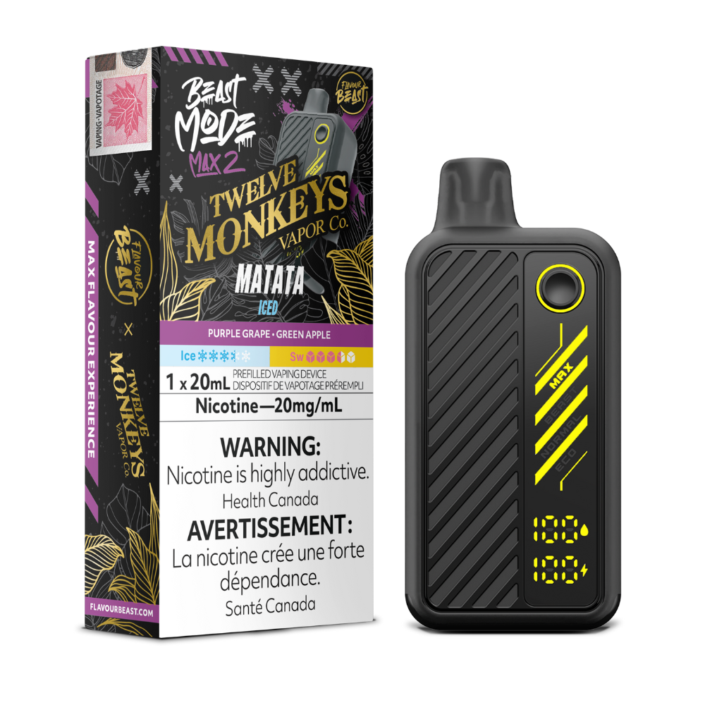 Flavour Beast Beast Mode Max 2 Disposable Vape - 50K Puffs - 20mL - Matata Iced