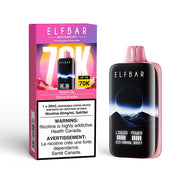 Elf Bar MoonNight 70K Disposable Vape - 70K Puffs - 20ml - Peach Ice